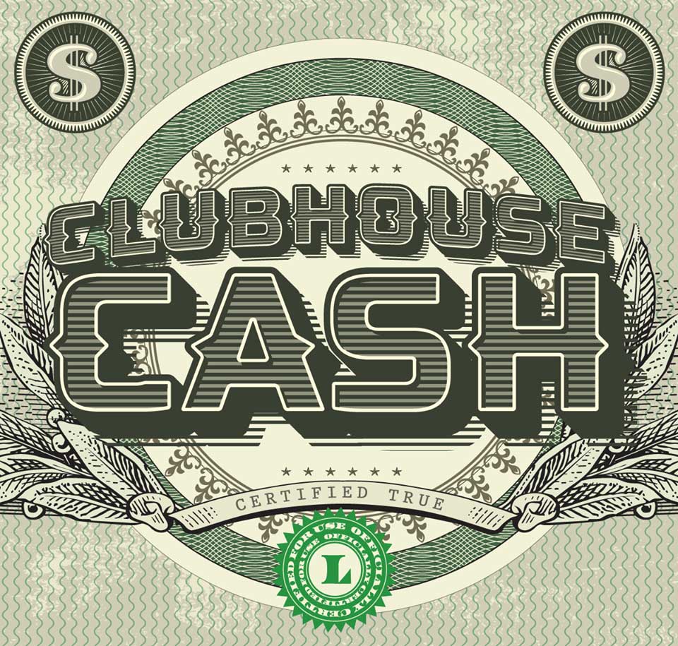 CLUBHOUSE CASH - A GENERIC PAYMENT METHOD FOR PERSONALS