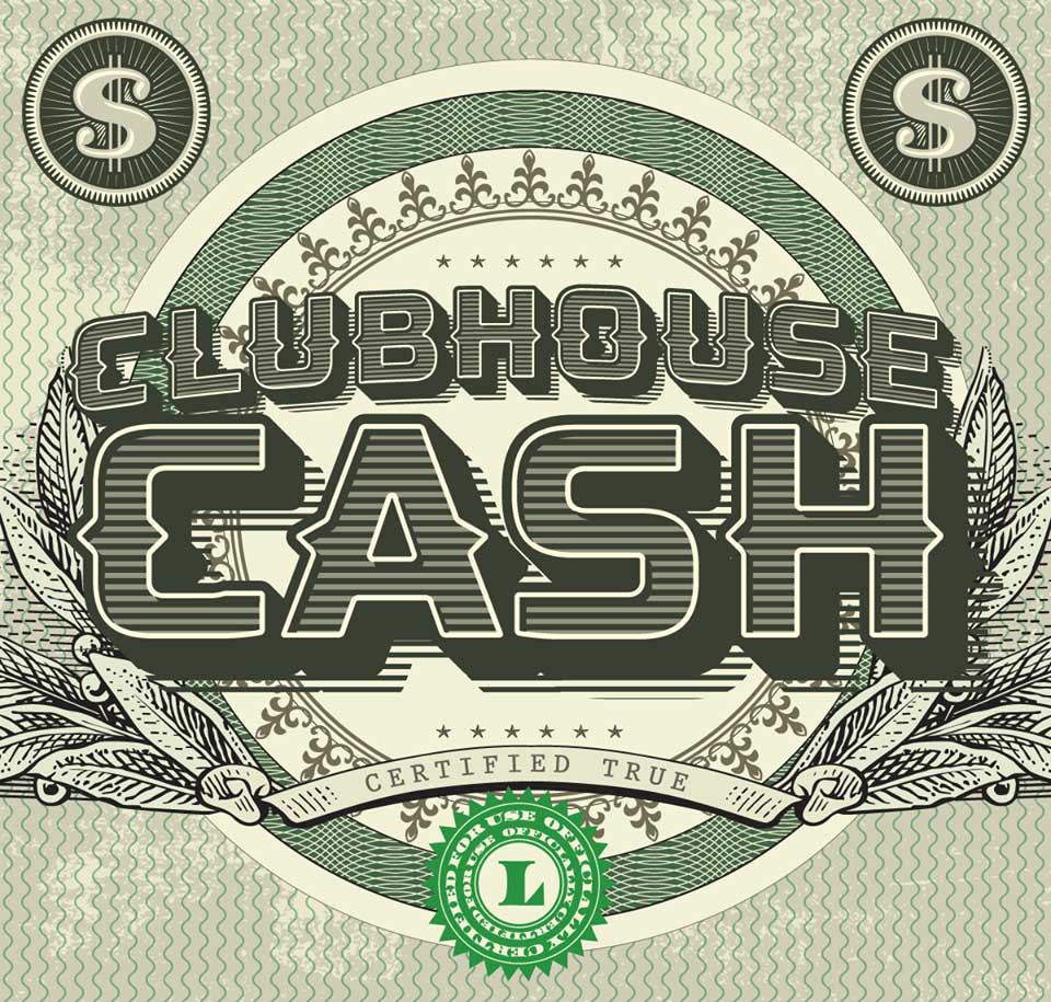 CLUBHOUSE CASH - A GENERIC PAYMENT METHOD FOR PERSONALS