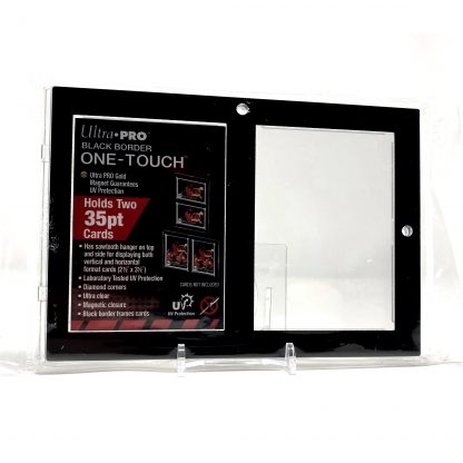 UltraPro Black Border Dual Card One-Touch