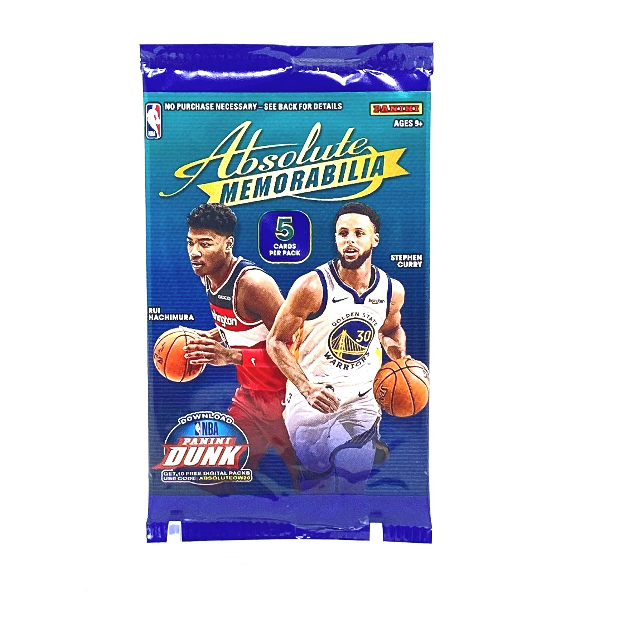 2019-20 Panini Absolute Memorabilia Basketball Gravity Pack (Ships Sealed)