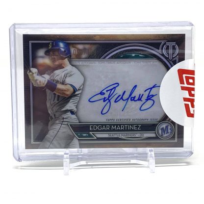 2020 Topps Edgar Martinez Tribute Autograph #090/150 Seattle Mariners