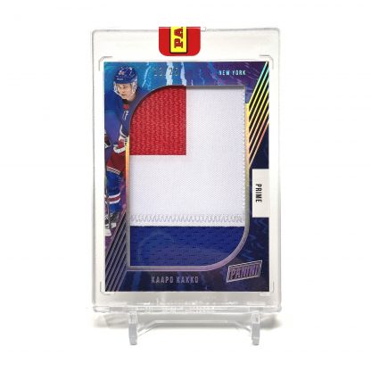 2020 Panini Kaapo Kakko Rookie Jumbo Prime Patch #13/25 New York Rangers