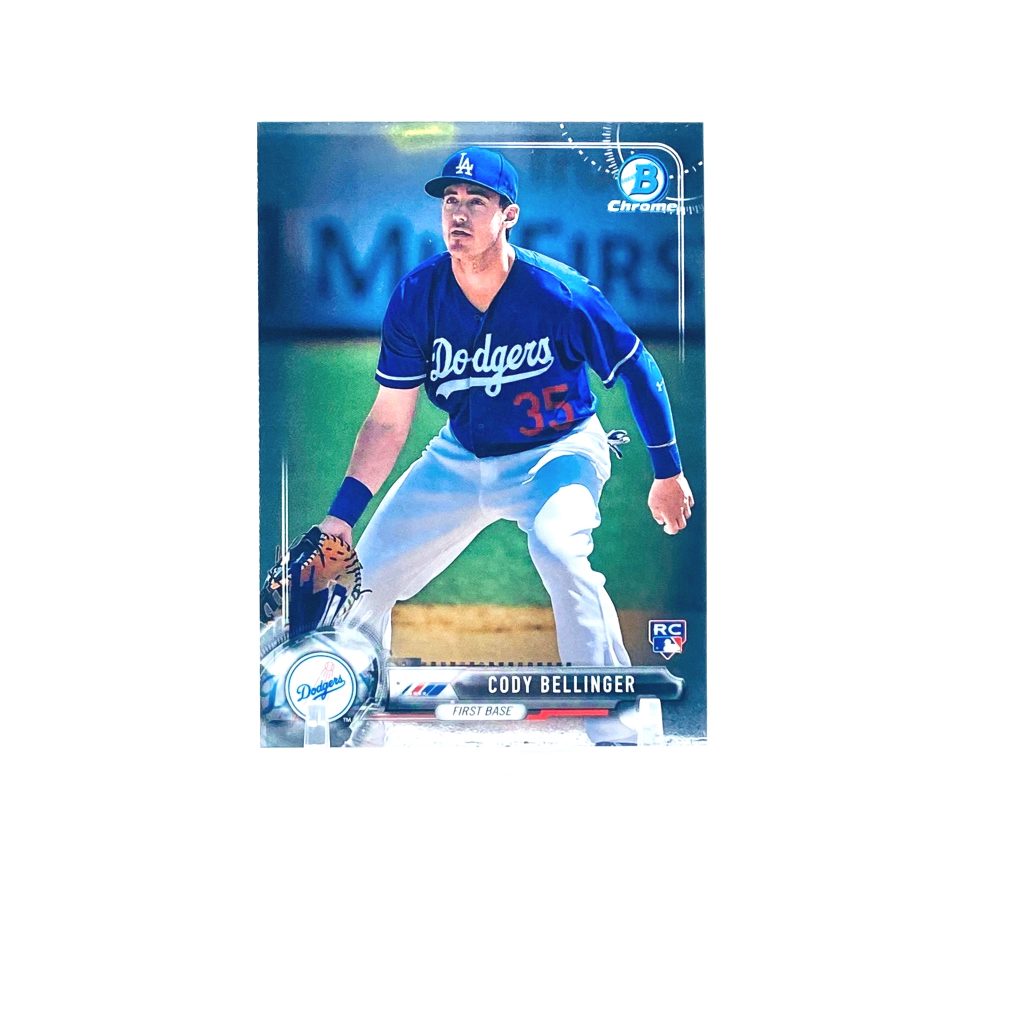 2017 Bowman Chrome Cody Bellinger Rookie Card Los Angeles Dodgers The
