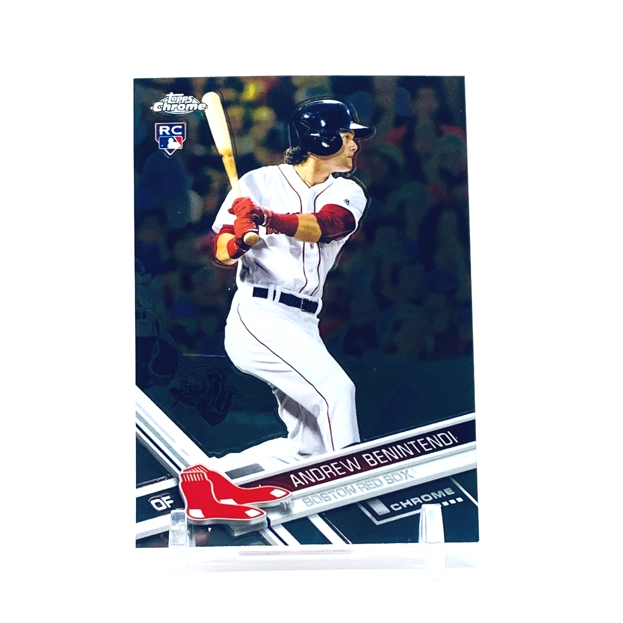 2017 Topps Chrome Andrew Benintendi Rookie Card Boston Red Sox