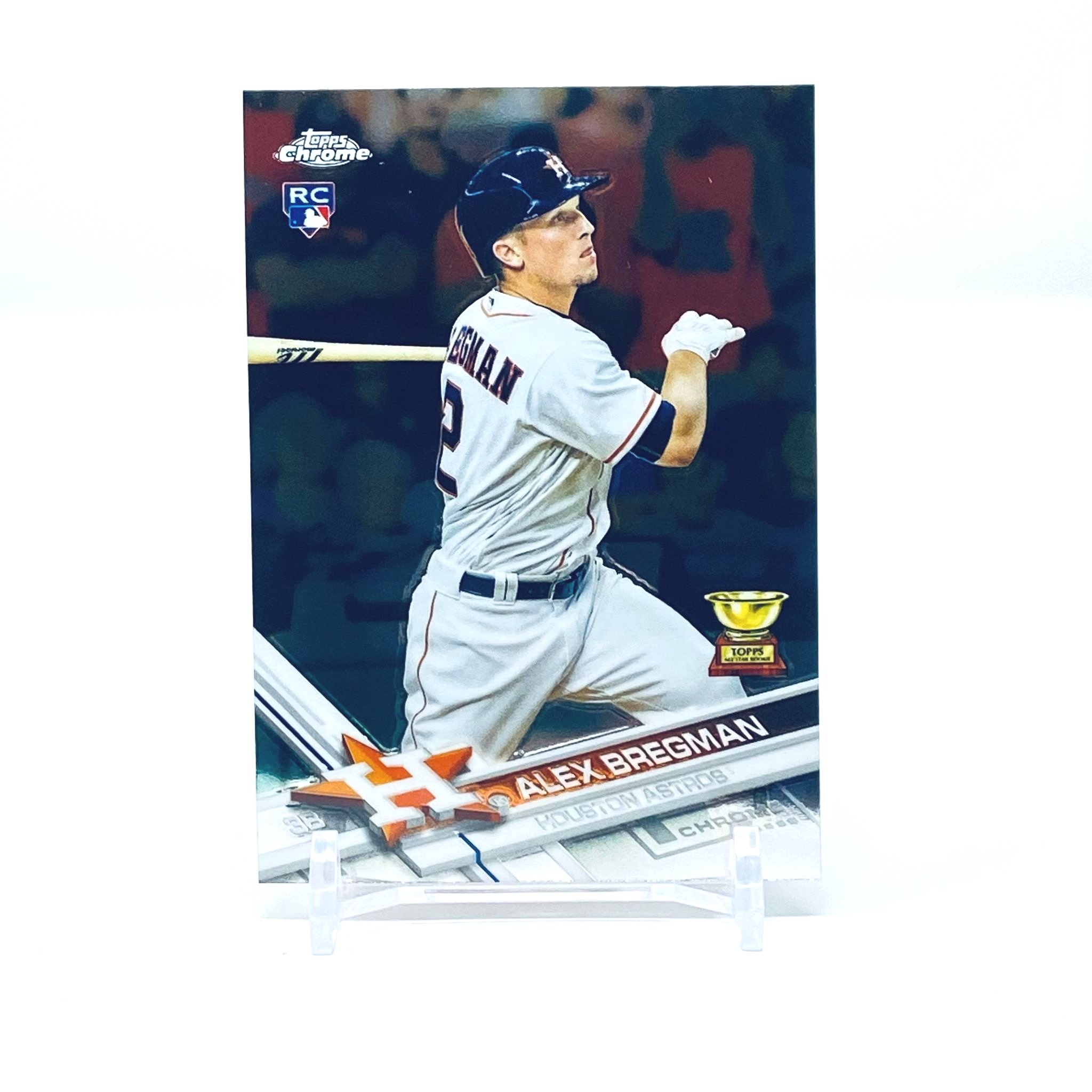 2017 Topps Chrome Alex Bregman Rookie Card Houston Astros