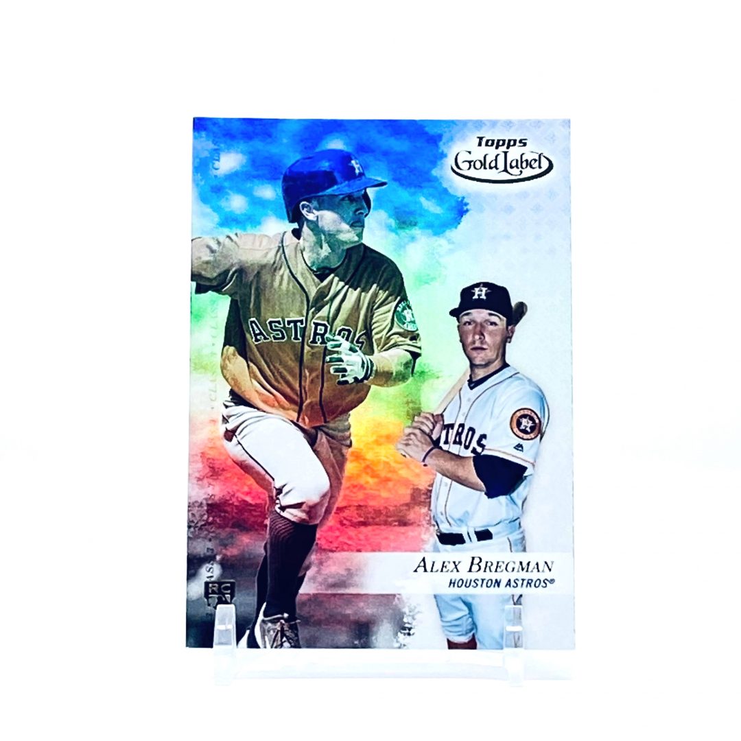 2017 Topps Gold Label Class 3 Alex Bregman Rookie Card Houston Astros The Clubhouse