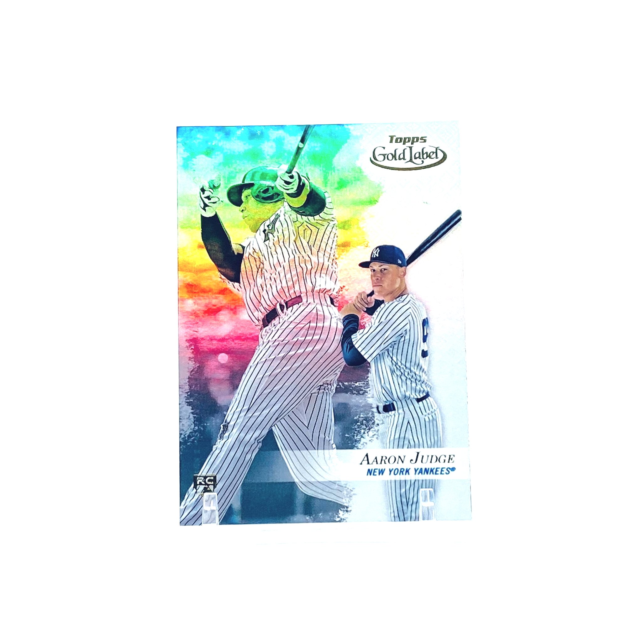 2017 Topps Gold Label Class 2 Aaron Judge Rookie Card New York Yankees