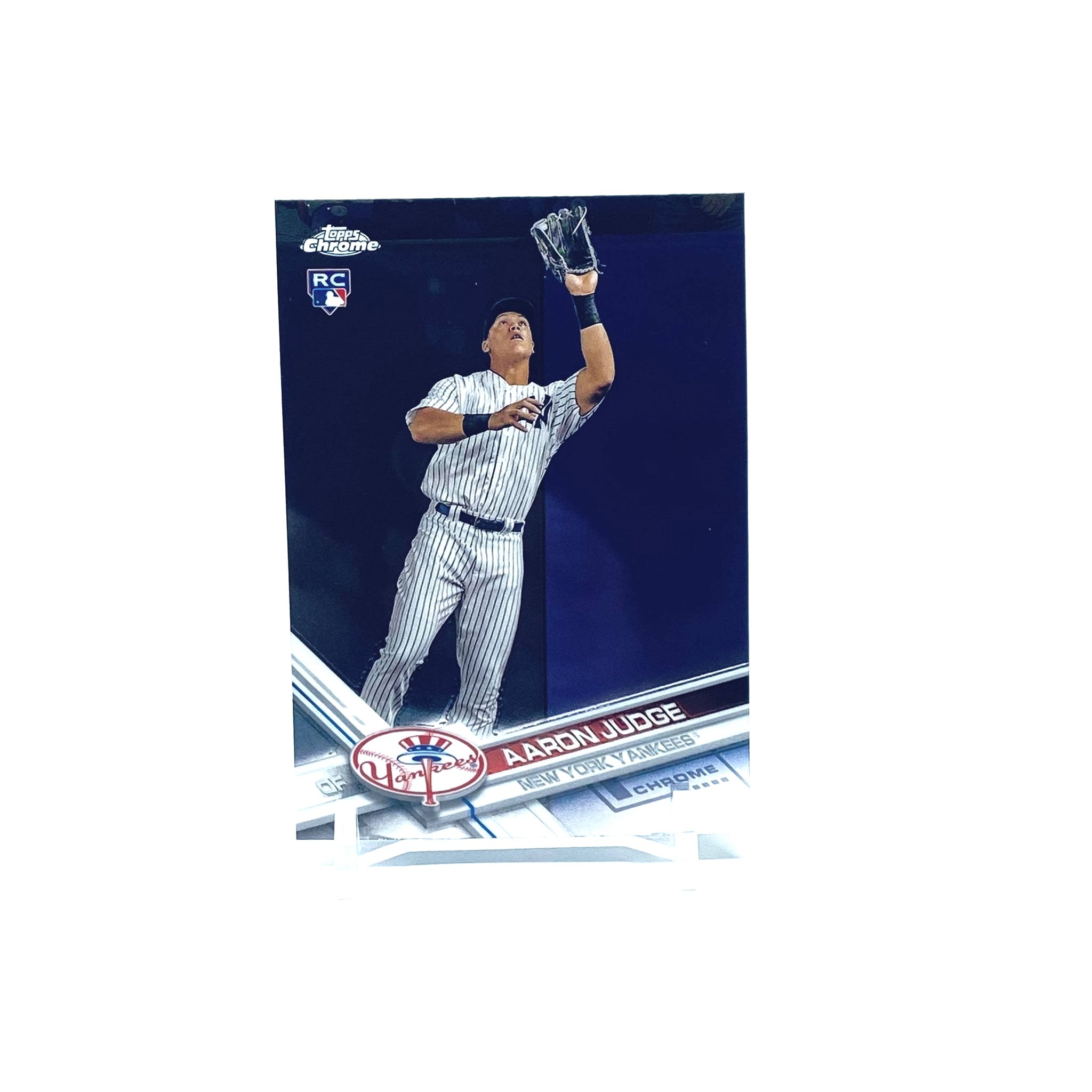 2017 Topps Chrome Aaron Judge Rookie Card New York Yankees