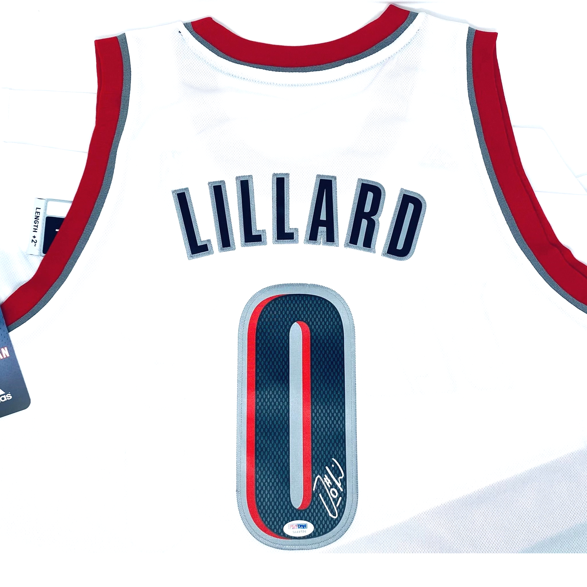 Damian Lillard Autographed Jersey Portland Trail Blazers