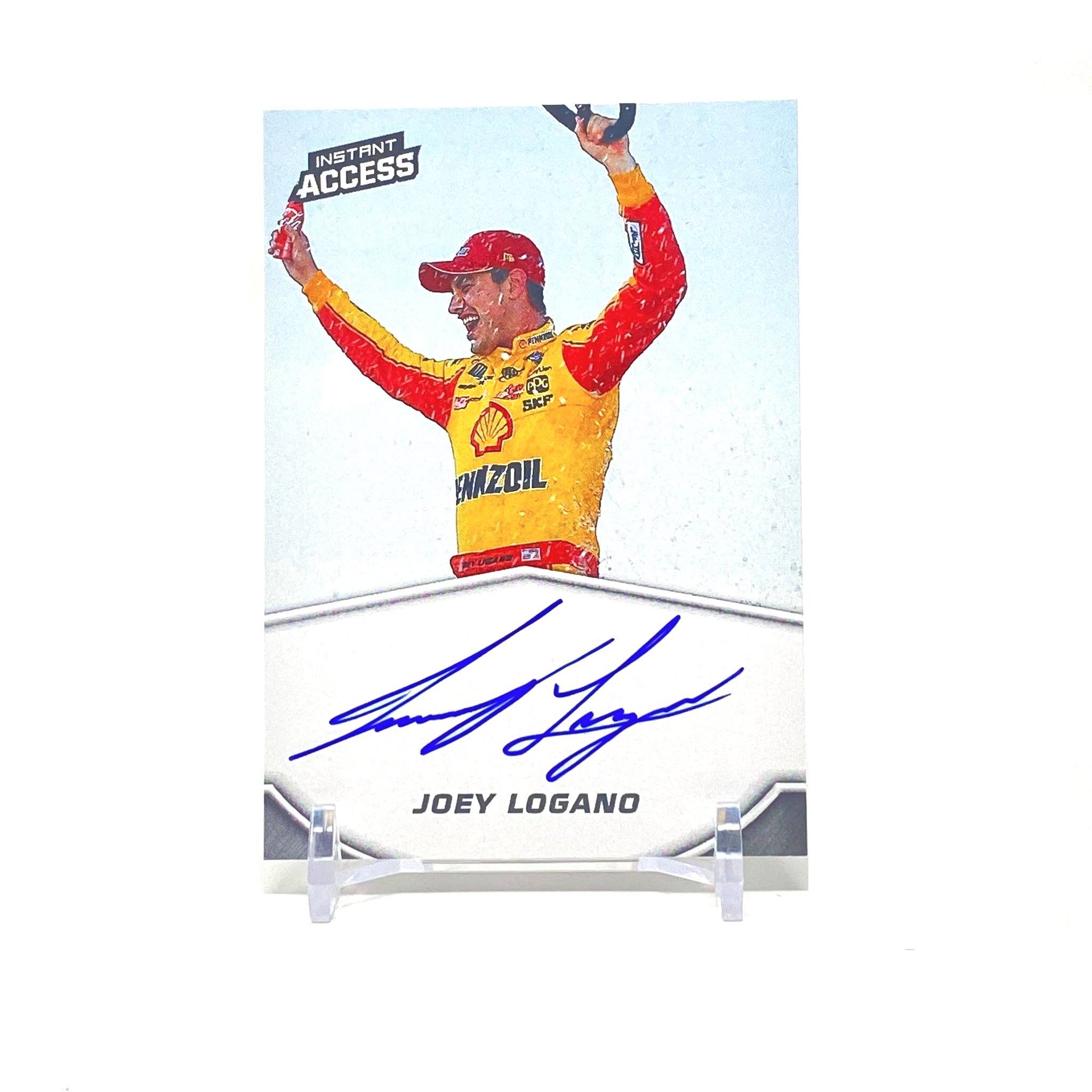 2019 Panini Instant Racing Joey Logano Autograph