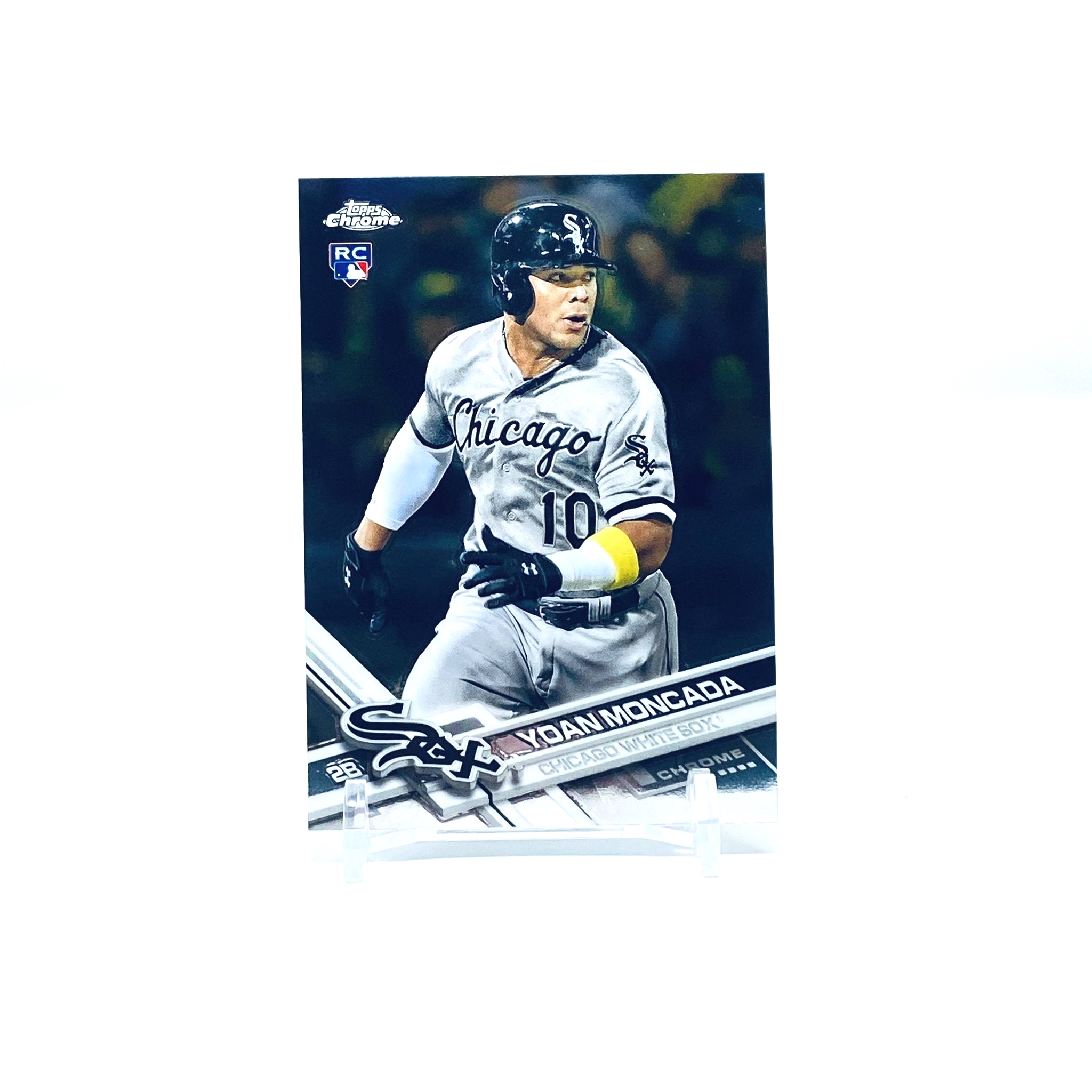 2017 Topps Chrome Yoan Moncada Rookie Card Chicago White Sox