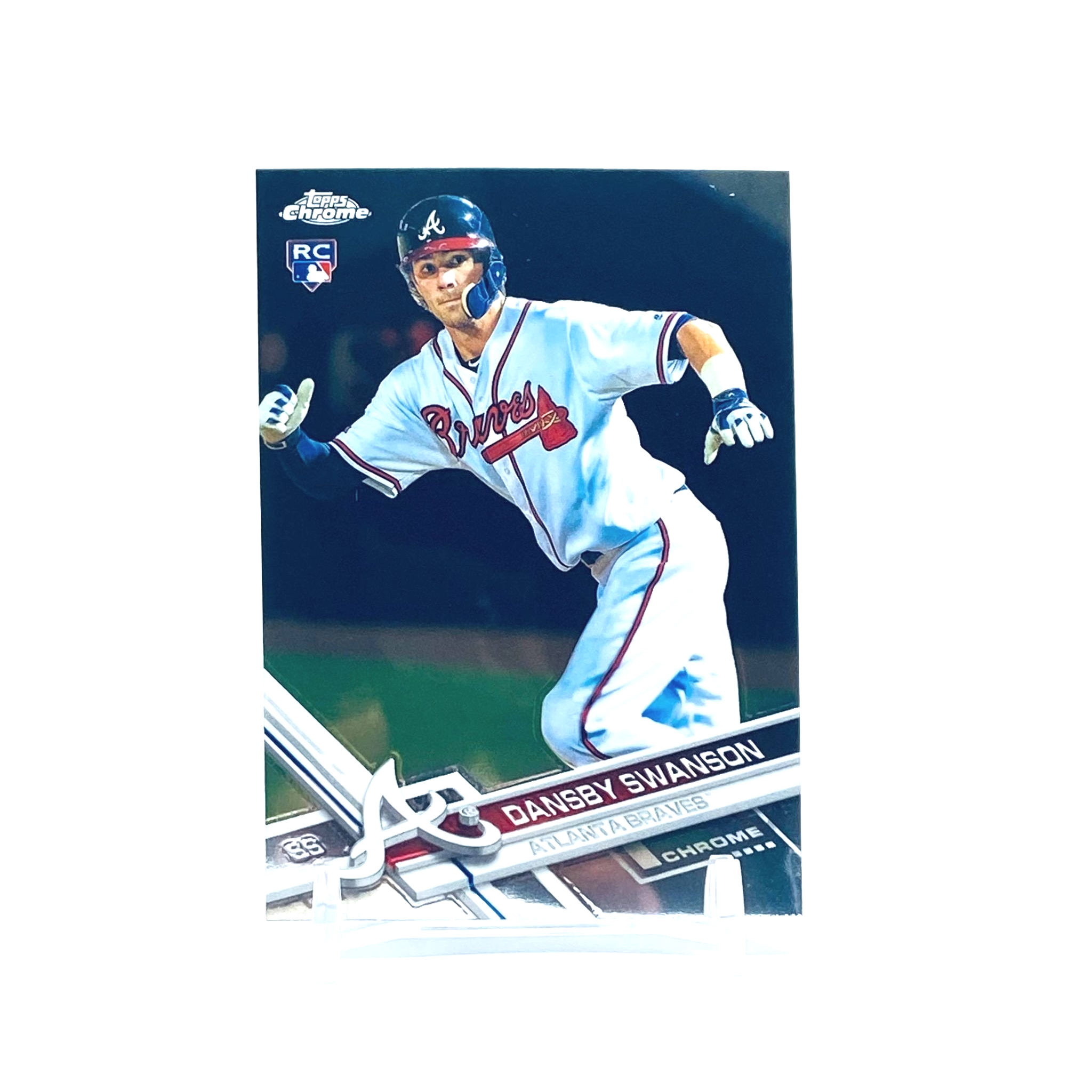 2017 Topps Chrome Dansby Swanson Rookie Card Atlanta Braves