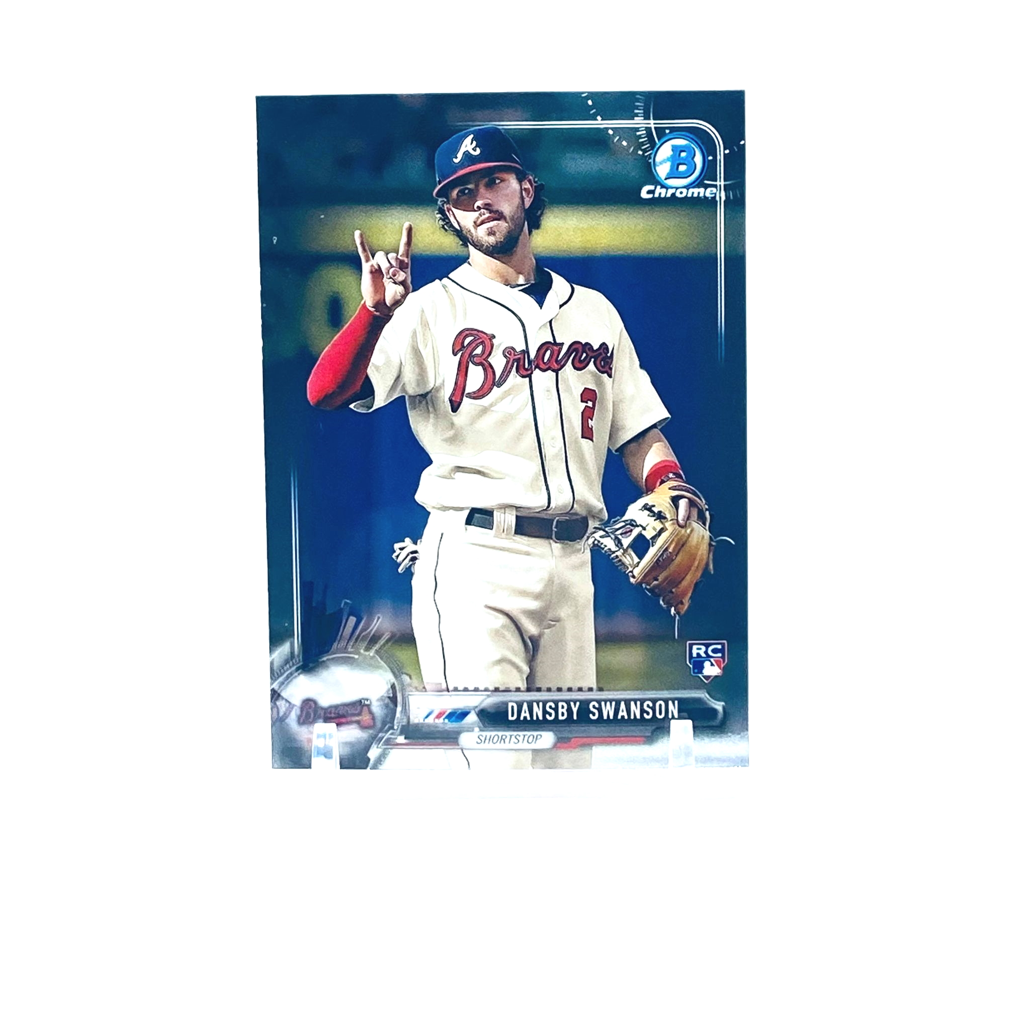 2017 Bowman Chrome Dansby Swanson Rookie Card Atlanta Braves