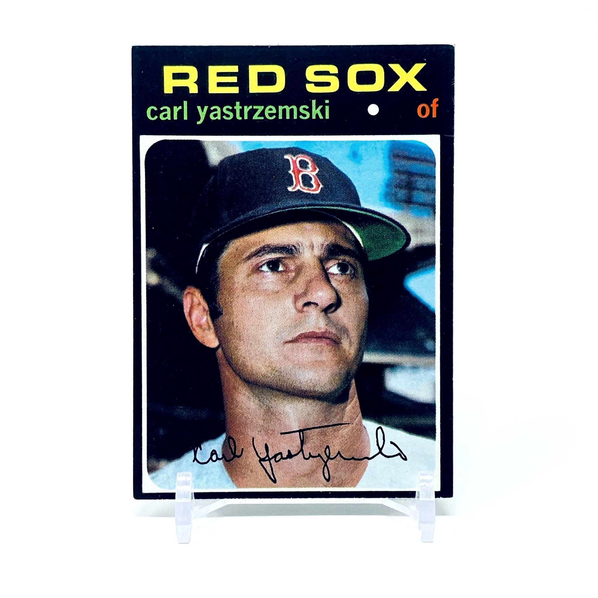 1971 Topps Carl Yastrzemski Boston Red Sox