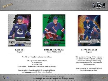 FINAL BOXES : 2020-21 Upper Deck Metal Universe Hockey 1/2 Case PICK YOUR PRICE Group Break #6880 + BOUNTY