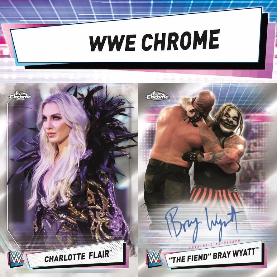 MEGA MONDAY 2021 Topps WWE Chrome Hobby Case RANDOM WRESTLER Group