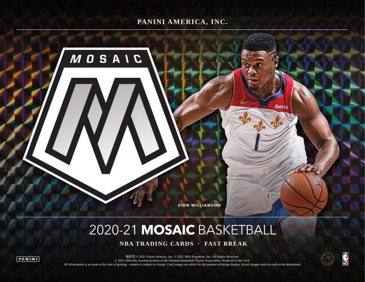 PERSONAL BOX : 2020-21 Panini Mosaic Basketball Fast Break Personal Box Break