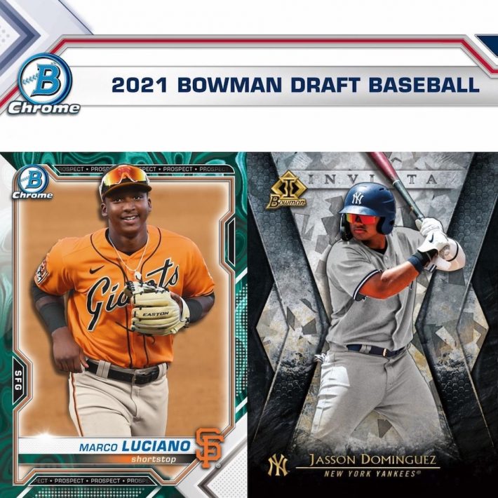 SCORCHING RELEASE : 2021 Bowman Draft Baseball Jumbo 1/2 Case PICK YOUR PRICE Group Break #7266