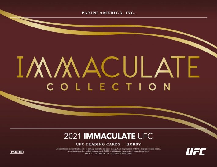 FINAL CASE : 2021 Panini Immaculate UFC Hobby RANDOM FIGHTER Group Break #7299