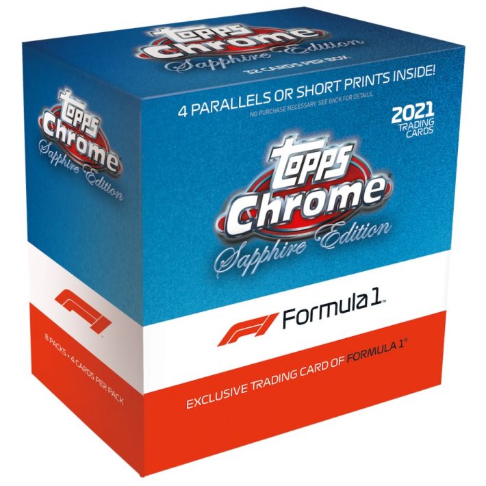PERSONAL BOX : 2021 Topps Formula 1 Chrome Sapphire Personal Box Break
