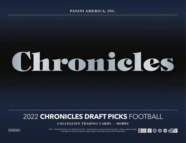 FINAL CASE : 2022 Panini Chronicles Draft Football 1/2 Case RANDOM TEAM Group Break #8144 + GIVEAWAY