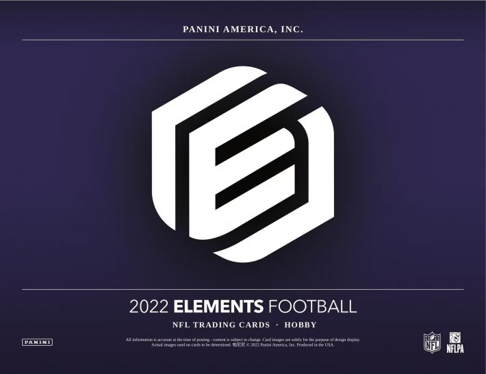 RELEASE DAY : 2022 Panini Elements Football Hobby 1/2 Case PICK YOUR TEAM Group Break #8518