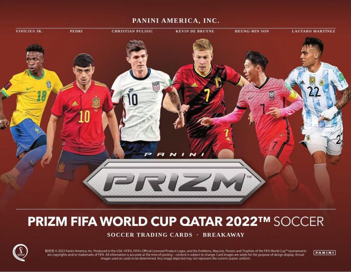 CYBER MONDAY : 2021-22 Panini Prizm World Cup Breakaway 1/4 Case RANDOM TEAM Group Break #8788 + CYBER MONDAY GIVEAWAY