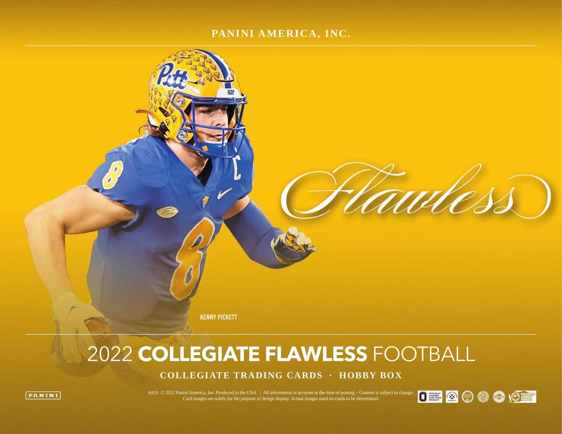 RELEASE DAY 2022 Panini Flawless Collegiate Football PICK YOUR TEAM