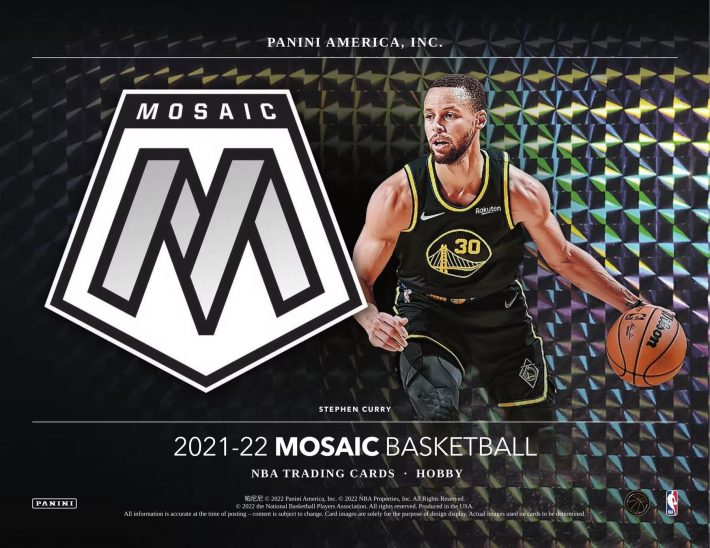 HOT RELEASE : 2021-22 Panini Mosaic Basketball 1/3 Case RANDOM TEAM Group Break #9236