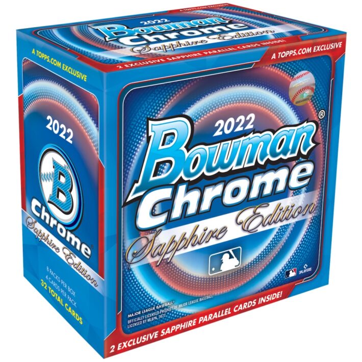 FLASH MOB BONUS BREAK 2022 Bowman Chrome SAPPHIRE Baseball 1/2 Case