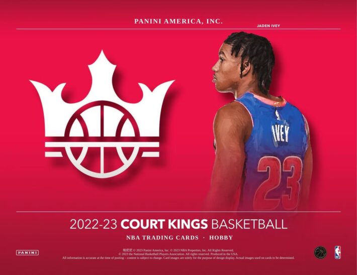FINAL BOXES : 2022-23 Panini Court Kings Hobby Basketball 1/2 Case RANDOM TEAM Group Break #9639