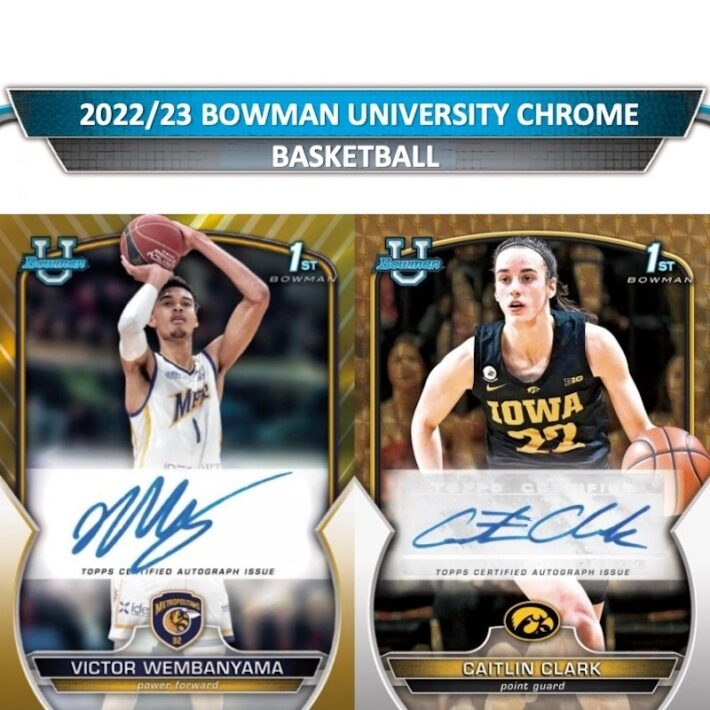 NEW RELEASE : 2022-23 Bowman Chrome Basketball Case RANDOM LETTER Group Break #10015