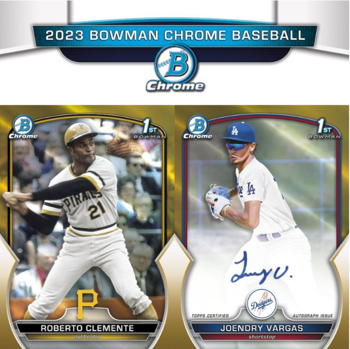HOT RELEASE : 2023 Bowman Chrome Hobby Baseball 1/2 Case PICK YOUR TEAM Group Break #10590