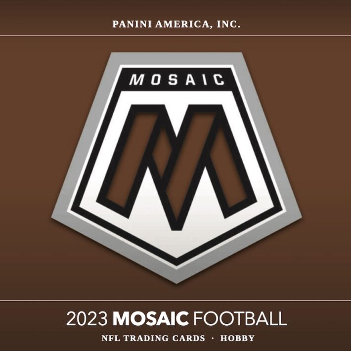 HOT RELEASE : 2023 Panini Mosaic Football 1/2 Case RANDOM TEAM Group Break #10571