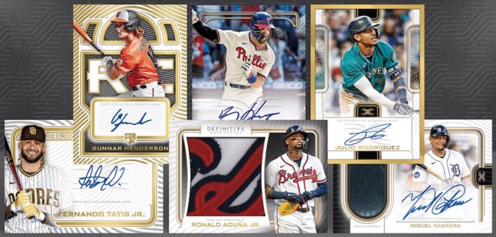 HOLY GRAIL SHOT : 2023 Topps Definitive Collection Baseball PICK YOUR TEAM Group Break #10870