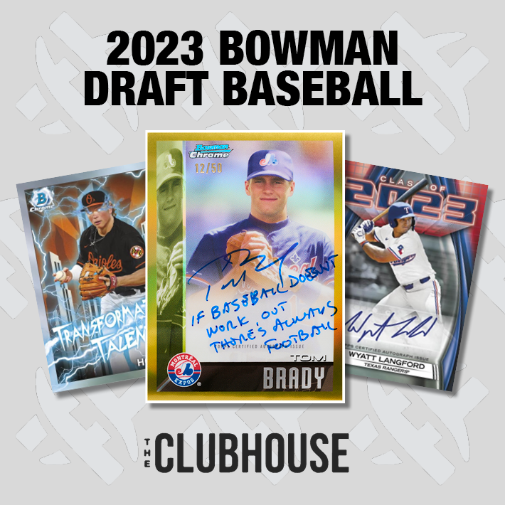 RELEASE DAY : 2023 Bowman Draft HTA/Choice Baseball Case RANDOM DIVISION  Group Break #10947 + 12 DAYS OF CHRISTMAS – The Clubhouse