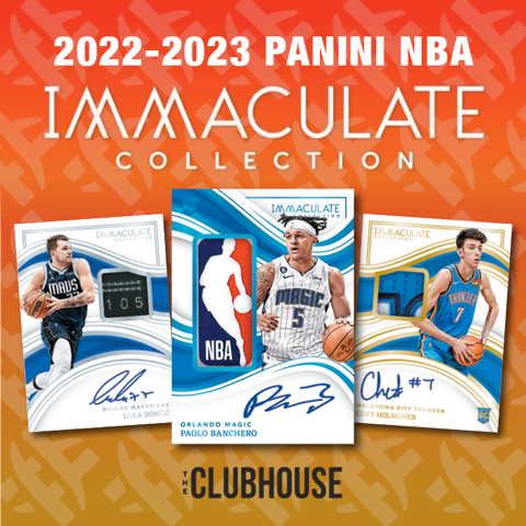 LOGOMAN HUNT : 2022-23 Panini Immaculate Collection Basketball PICK YOUR TEAM Group Break #11753