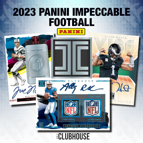 LEGENDARY RELEASE : 2023 Panini Impeccable Football PICK YOUR TEAM Group Break #11397