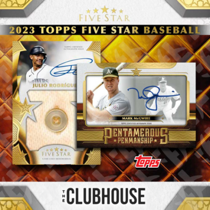GRAND SLAM : 2023 Topps Five Star Baseball Case RANDOM TEAM Group Break #11376
