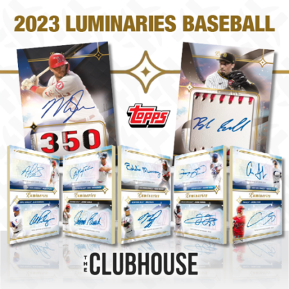 ELITE RELEASE : 2023 Topps Luminaries Baseball Half Case RANDOM TEAM Group Break #11314