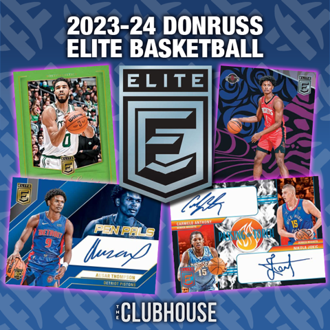 FINAL BOXES : 2023-24 Panini Donruss Elite Basketball 1/2 Case PICK YOUR TEAM Group Break #11572 + ULTIMATE PACK GIVEAWAY