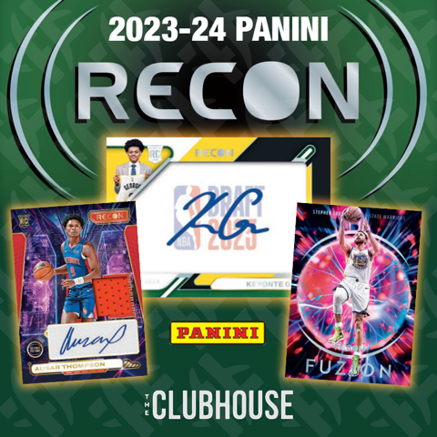 RELEASE DAY : 2023-24 Panini Recon Basketball 1/2 Case PICK YOUR TEAM Group Break #11761