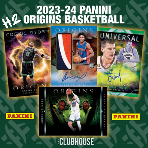 PLAYOFF RUSH : 2023-24 Panini Origins Hobby + H2 Basketball PICK YOUR TEAM Group Break #11740