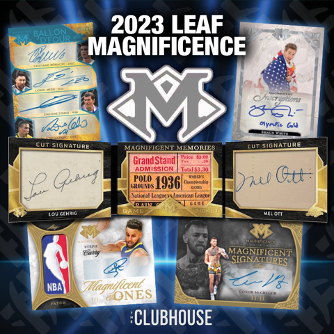 FINAL BOXES : 2023 Leaf Magnificence RANDOM LETTER Group Break #11718