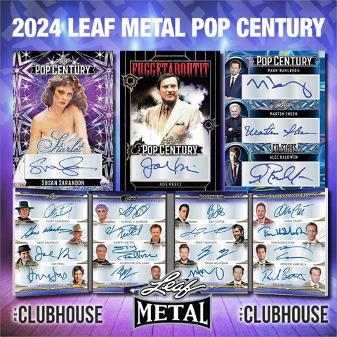 WALK OF FAME : 2024 Leaf Metal Pop Century 1/2 Case RANDOM HIT Group Break #11805