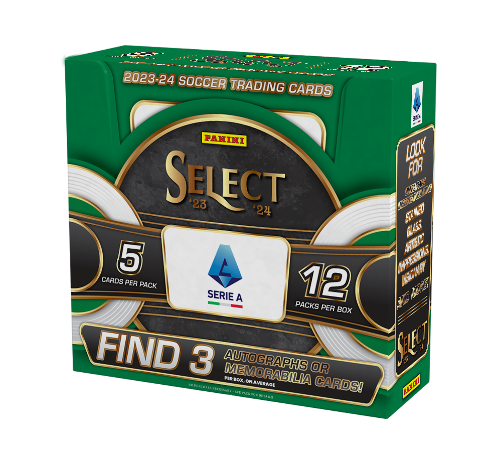 FINAL BOXES 202324 Panini Select Serie A Soccer RANDOM TEAM Group