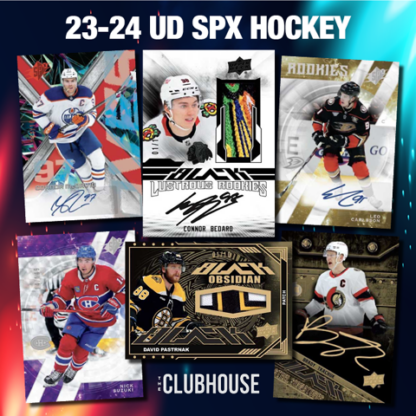 EPIC FINAL CLOSER : 2023-24 Upper Deck SPx Hockey 1/2 Case RANDOM TEAM Group Break #12120 + INSURANCE