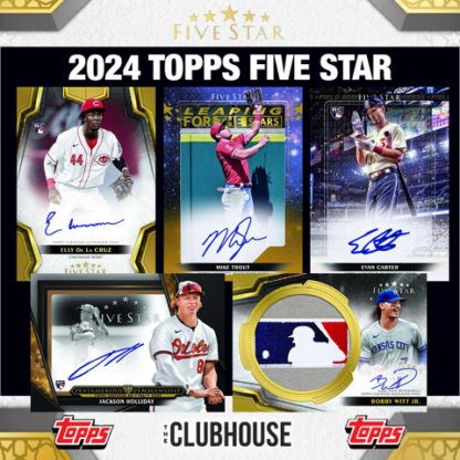 FINAL CASE : 2024 Topps Five Star Baseball Case PICK YOUR TEAM Group Break #12325 + MNF JACKPOT