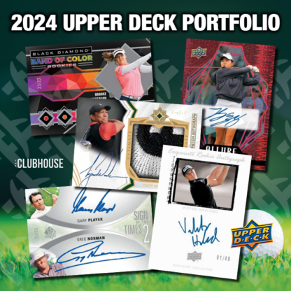 HOLE IN ONE : 2024 Upper Deck Portfolio Golf 1/2 Case RANDOM LETTER Group Break #12312