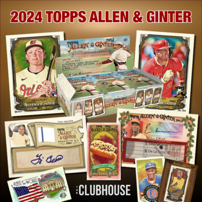 FINAL CASE : 2024 Topps Allen & Ginter Baseball Hobby Case PICK YOUR TEAM Group Break #12431
